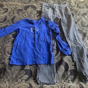 Boys shirt & pants outfit gap kids